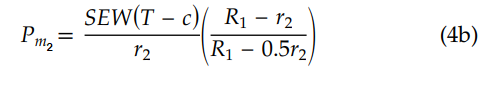 equation (4b) of section 304.2.3 ASME B31.3